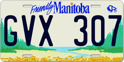 MB license plate GVX307