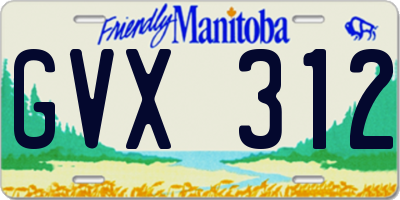 MB license plate GVX312