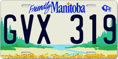 MB license plate GVX319