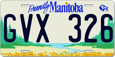 MB license plate GVX326
