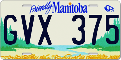 MB license plate GVX375