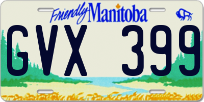 MB license plate GVX399