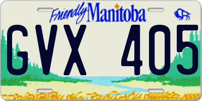 MB license plate GVX405