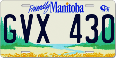 MB license plate GVX430