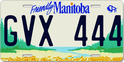 MB license plate GVX444