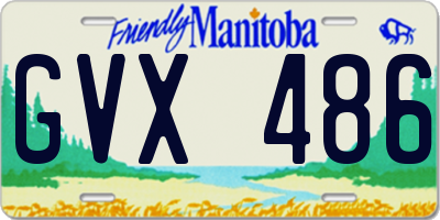 MB license plate GVX486
