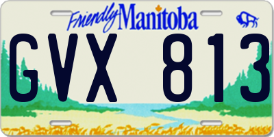 MB license plate GVX813