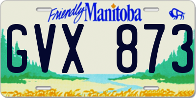 MB license plate GVX873