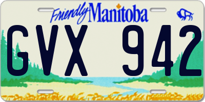 MB license plate GVX942