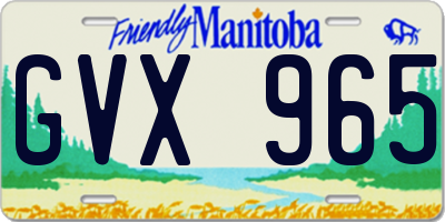 MB license plate GVX965
