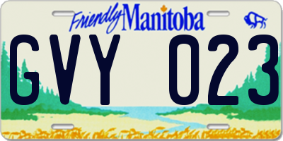 MB license plate GVY023