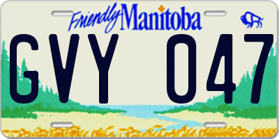 MB license plate GVY047