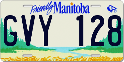 MB license plate GVY128