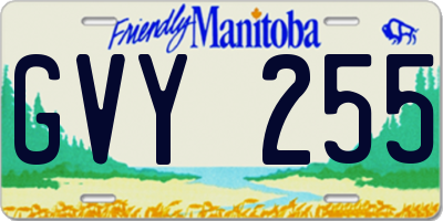 MB license plate GVY255