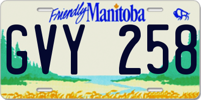 MB license plate GVY258