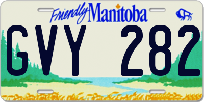MB license plate GVY282