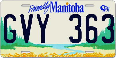 MB license plate GVY363