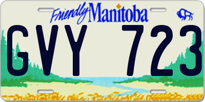 MB license plate GVY723