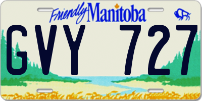MB license plate GVY727