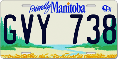 MB license plate GVY738