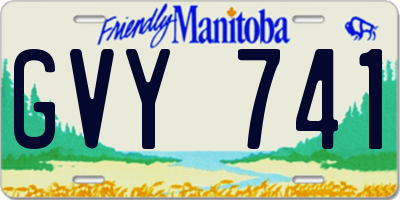 MB license plate GVY741