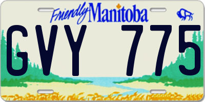 MB license plate GVY775