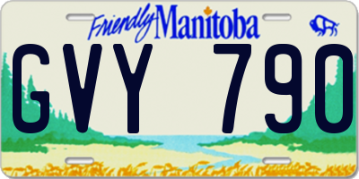 MB license plate GVY790