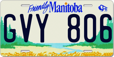 MB license plate GVY806