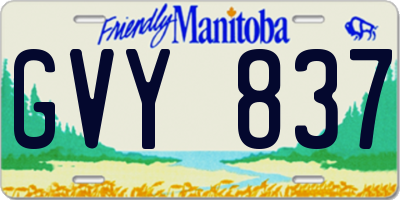 MB license plate GVY837
