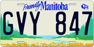 MB license plate GVY847