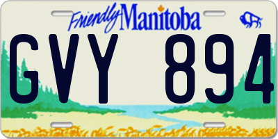 MB license plate GVY894
