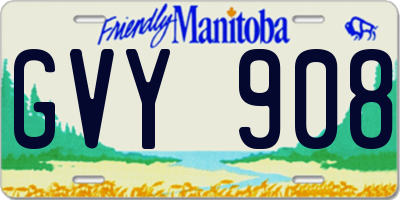 MB license plate GVY908