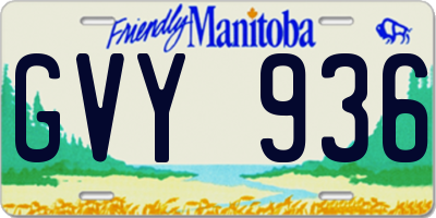 MB license plate GVY936