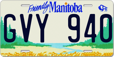 MB license plate GVY940