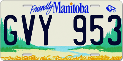 MB license plate GVY953