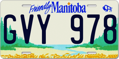 MB license plate GVY978
