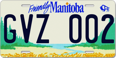 MB license plate GVZ002
