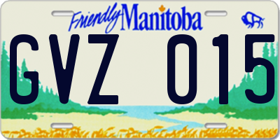 MB license plate GVZ015