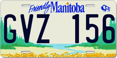 MB license plate GVZ156