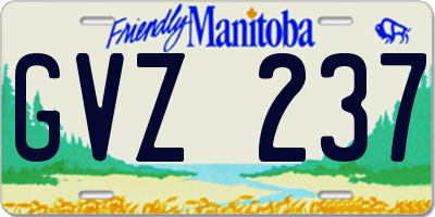 MB license plate GVZ237