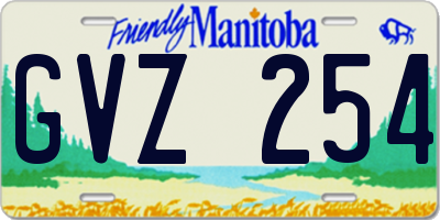 MB license plate GVZ254