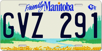 MB license plate GVZ291