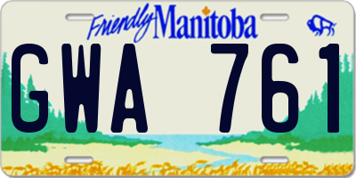 MB license plate GWA761
