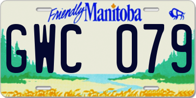 MB license plate GWC079