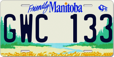 MB license plate GWC133
