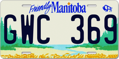 MB license plate GWC369