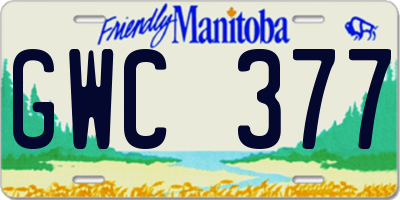 MB license plate GWC377