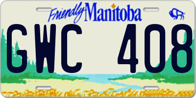 MB license plate GWC408