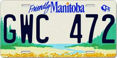 MB license plate GWC472