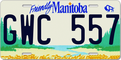MB license plate GWC557